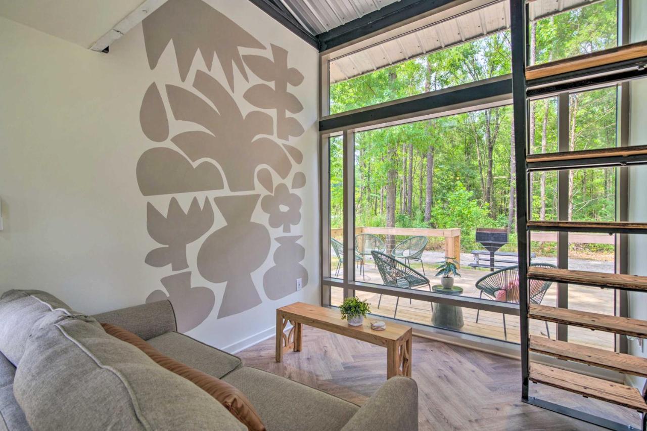 Chic Tiny Home Retreat About 2 Mi To Msu Campus! Starkville Exterior foto